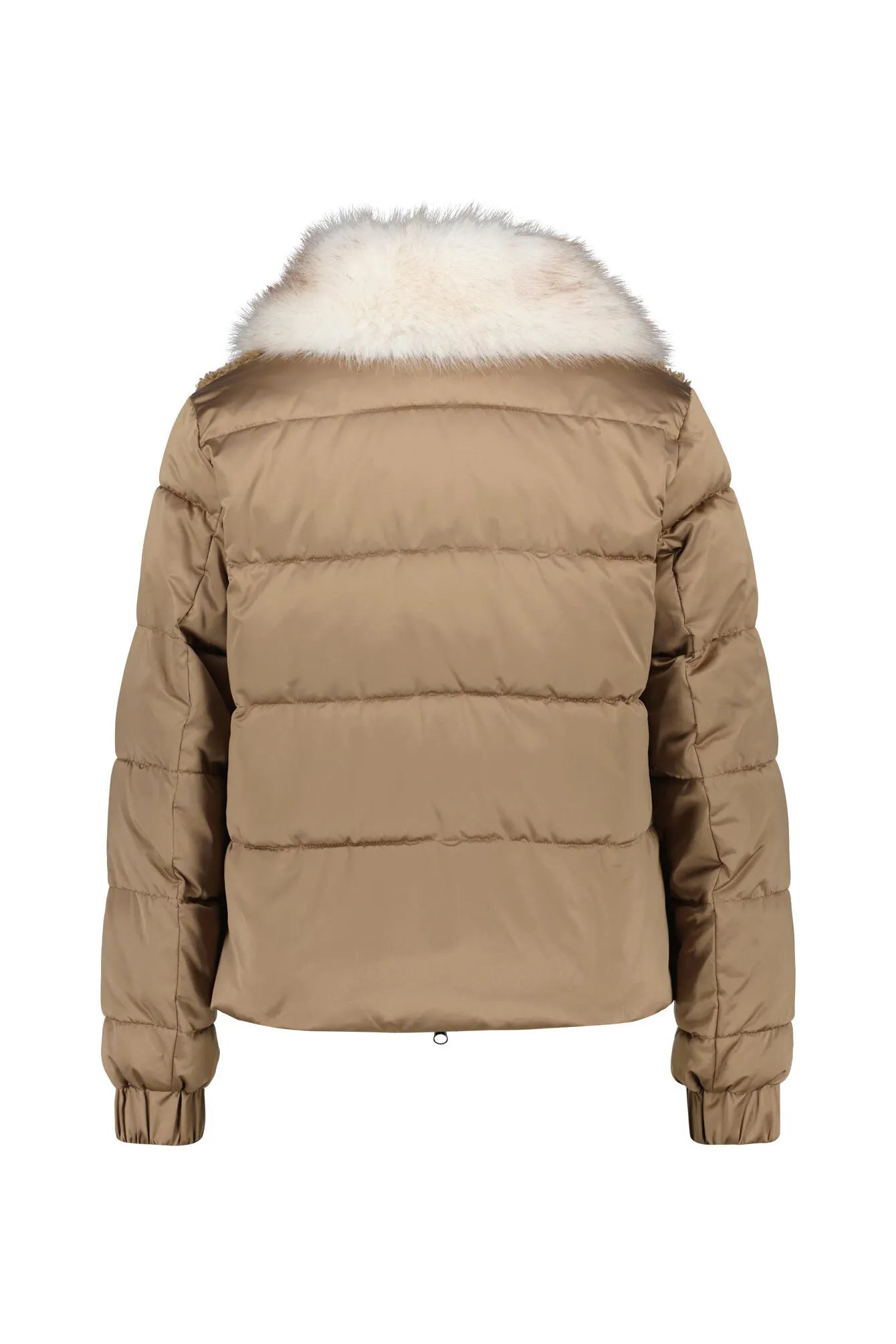 Steppjacke mit Kunstfellkragen