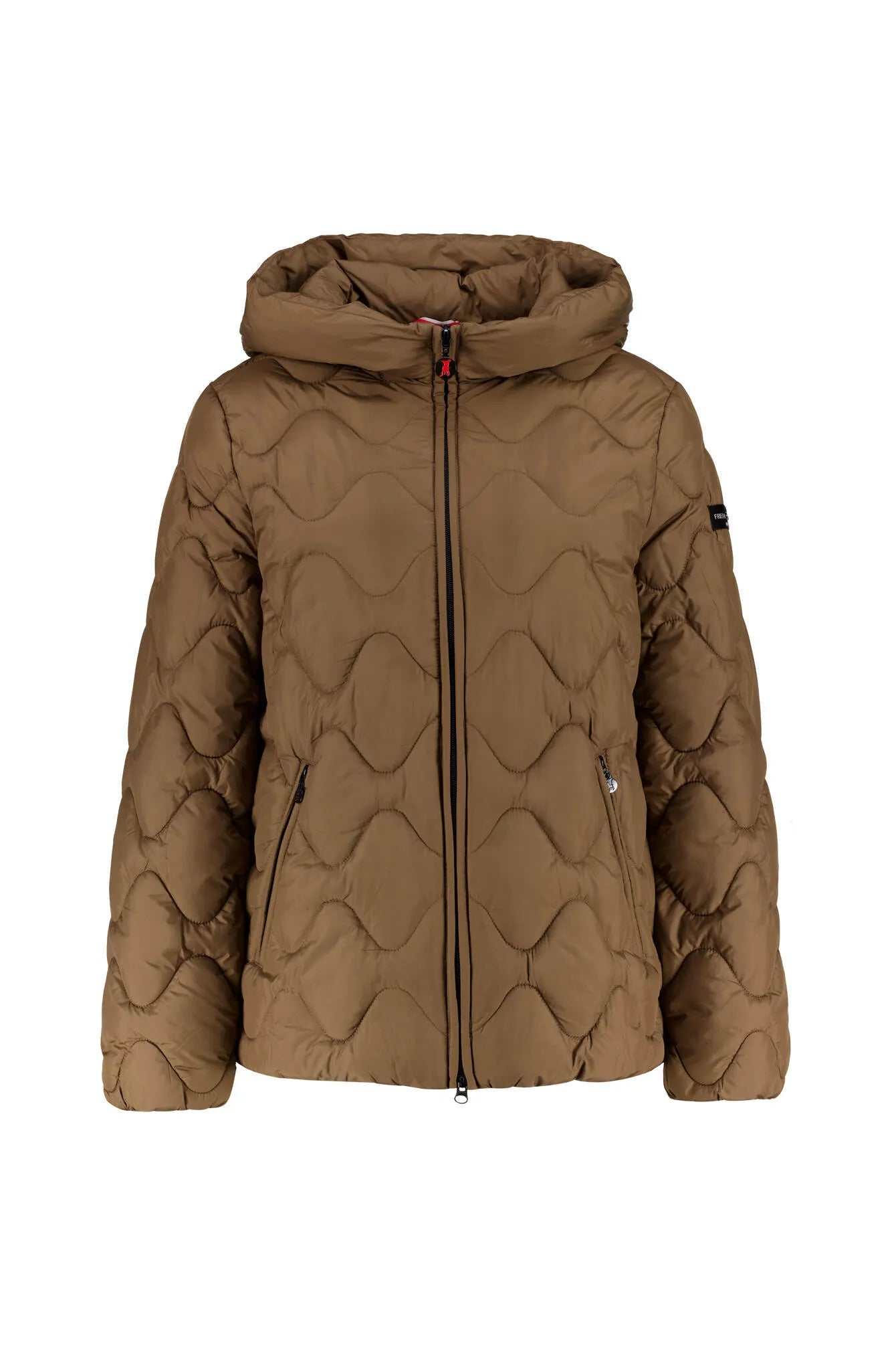 Steppjacke mit Kapuze