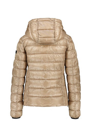 Steppjacke mit abnehmbarer Kapuze