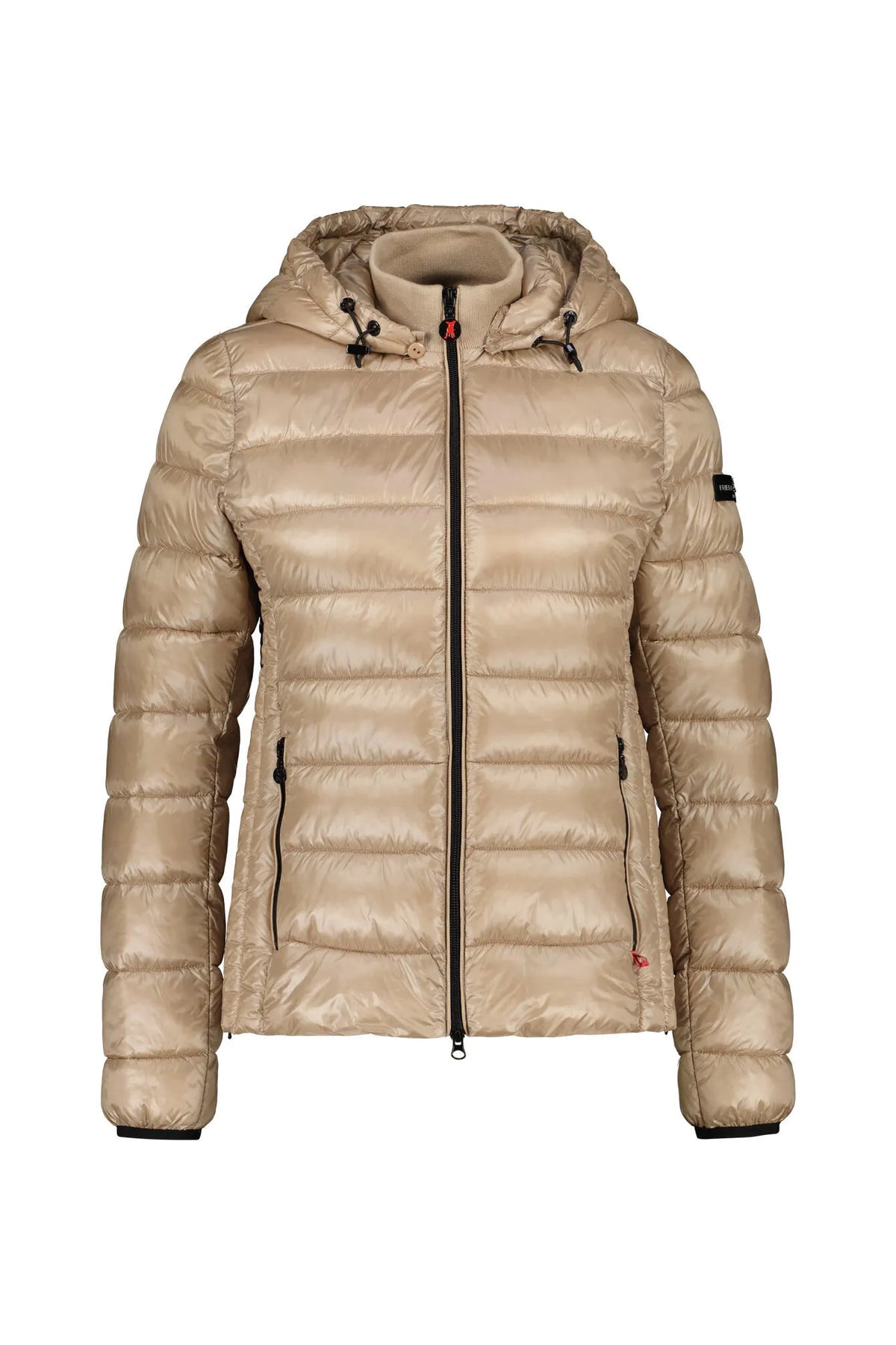 Steppjacke mit abnehmbarer Kapuze