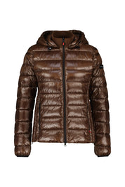 Steppjacke mit abnehmbarer Kapuze