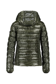 Steppjacke mit abnehmbarer Kapuze