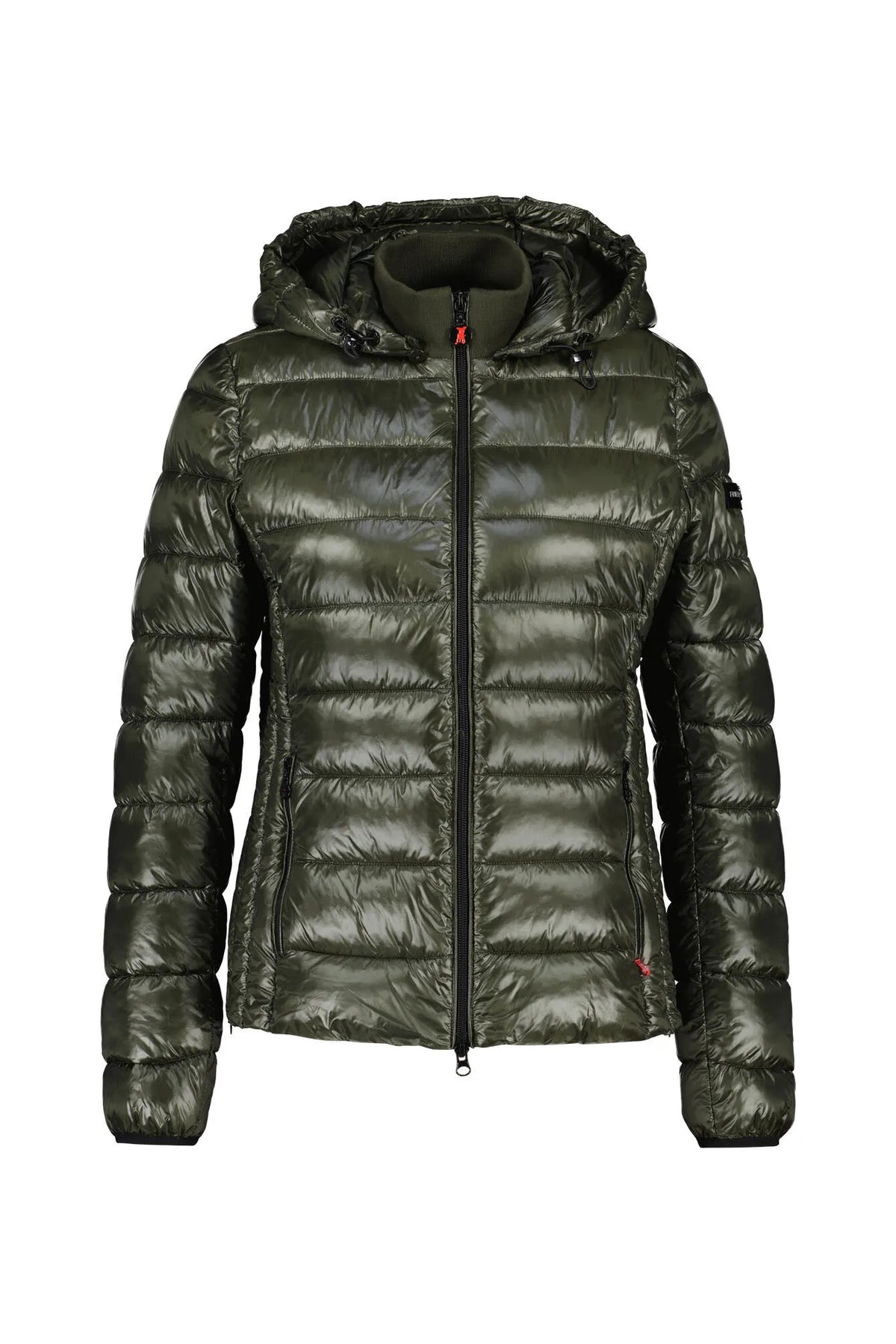Steppjacke mit abnehmbarer Kapuze