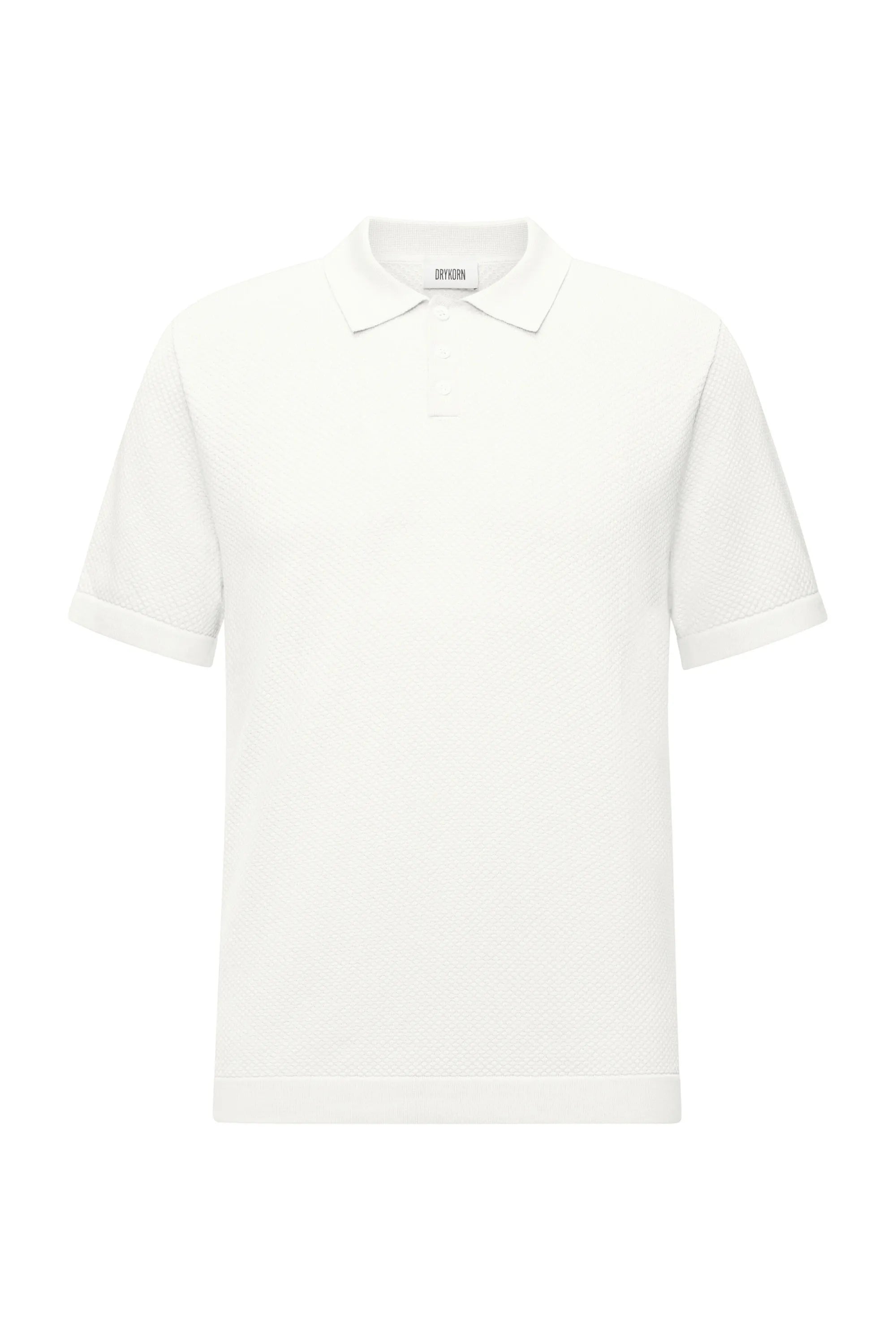 Poloshirt aus strukturiertem Strick