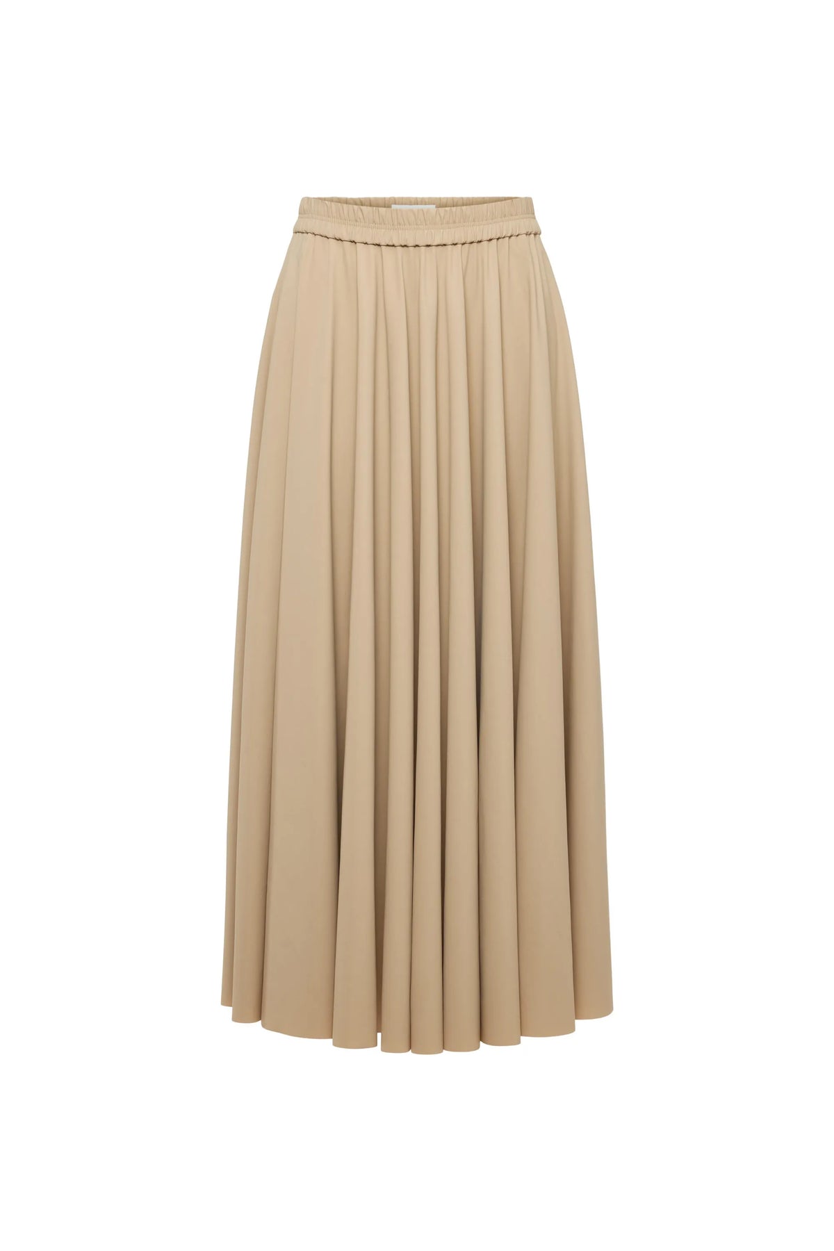 Faltenrock Maxi Mid Waist