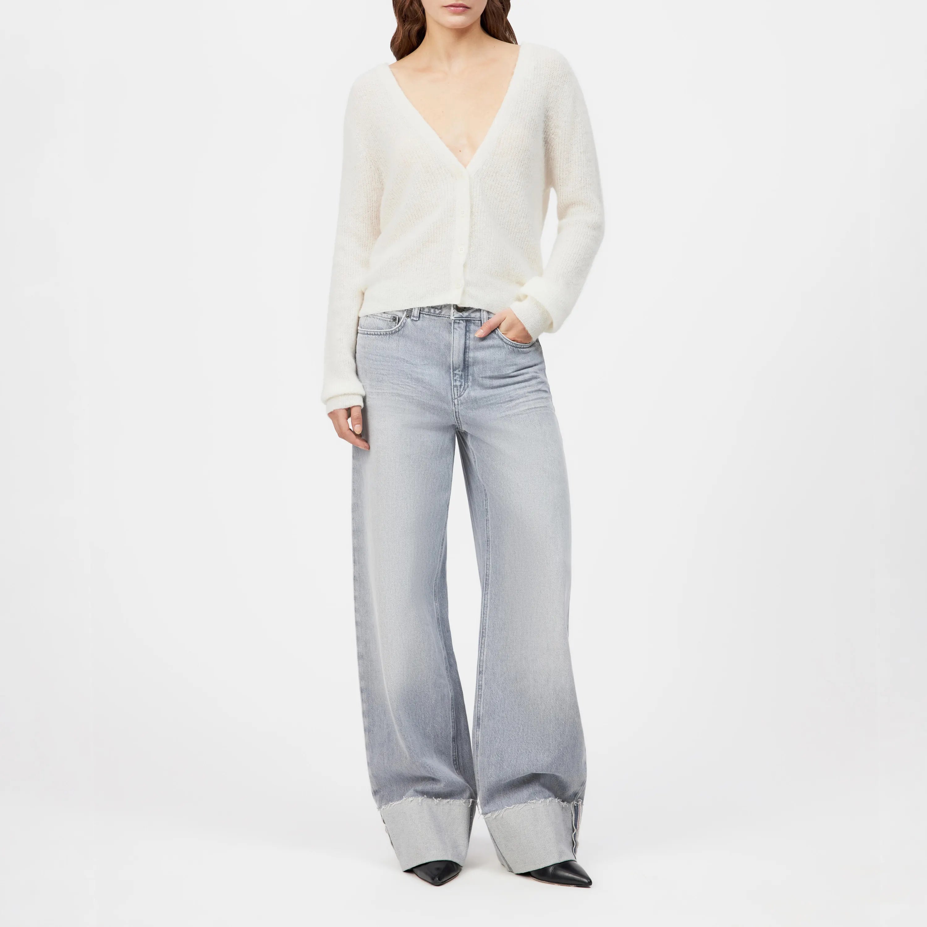 Cardigan aus Woll-Mix