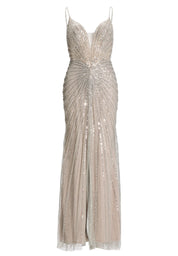 Abendkleid Maxi mit Pailletten