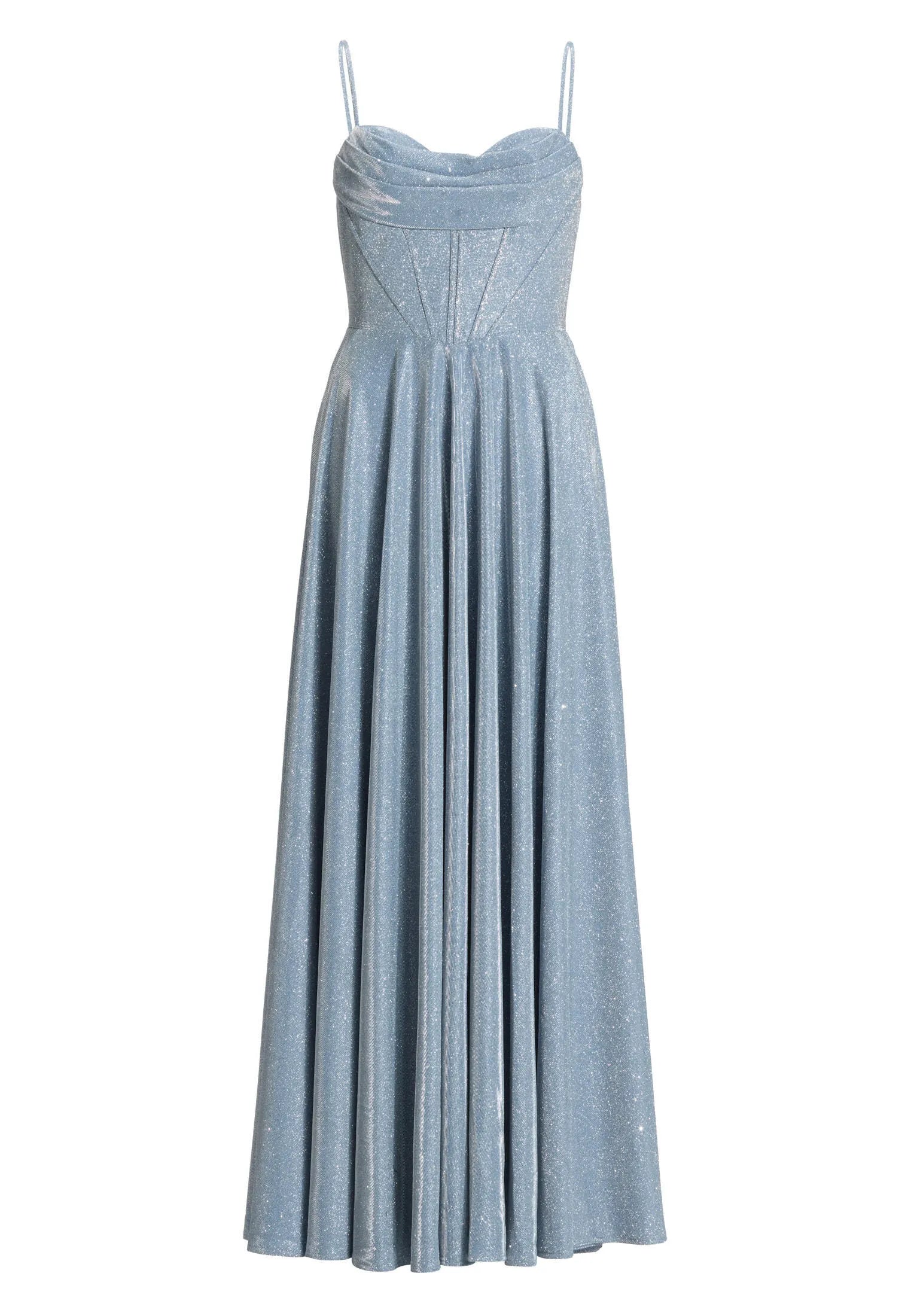 Abendkleid Maxi mit Drapierung
