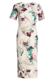 Etuikleid Midi floral