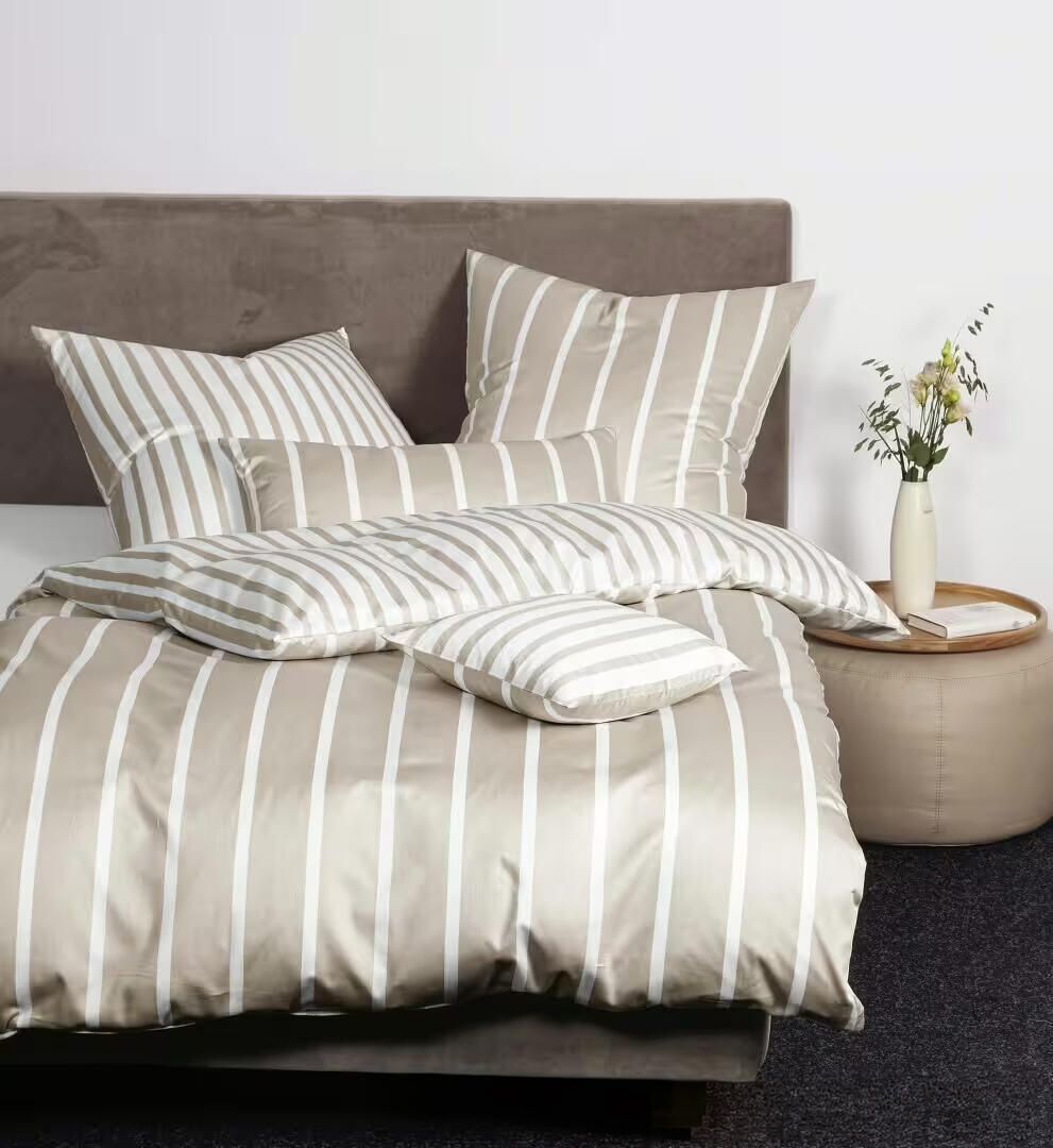 Bettwäsche JERSEY CLASSIC gestreift