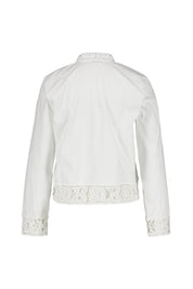 Bluse aus Baumwollmix