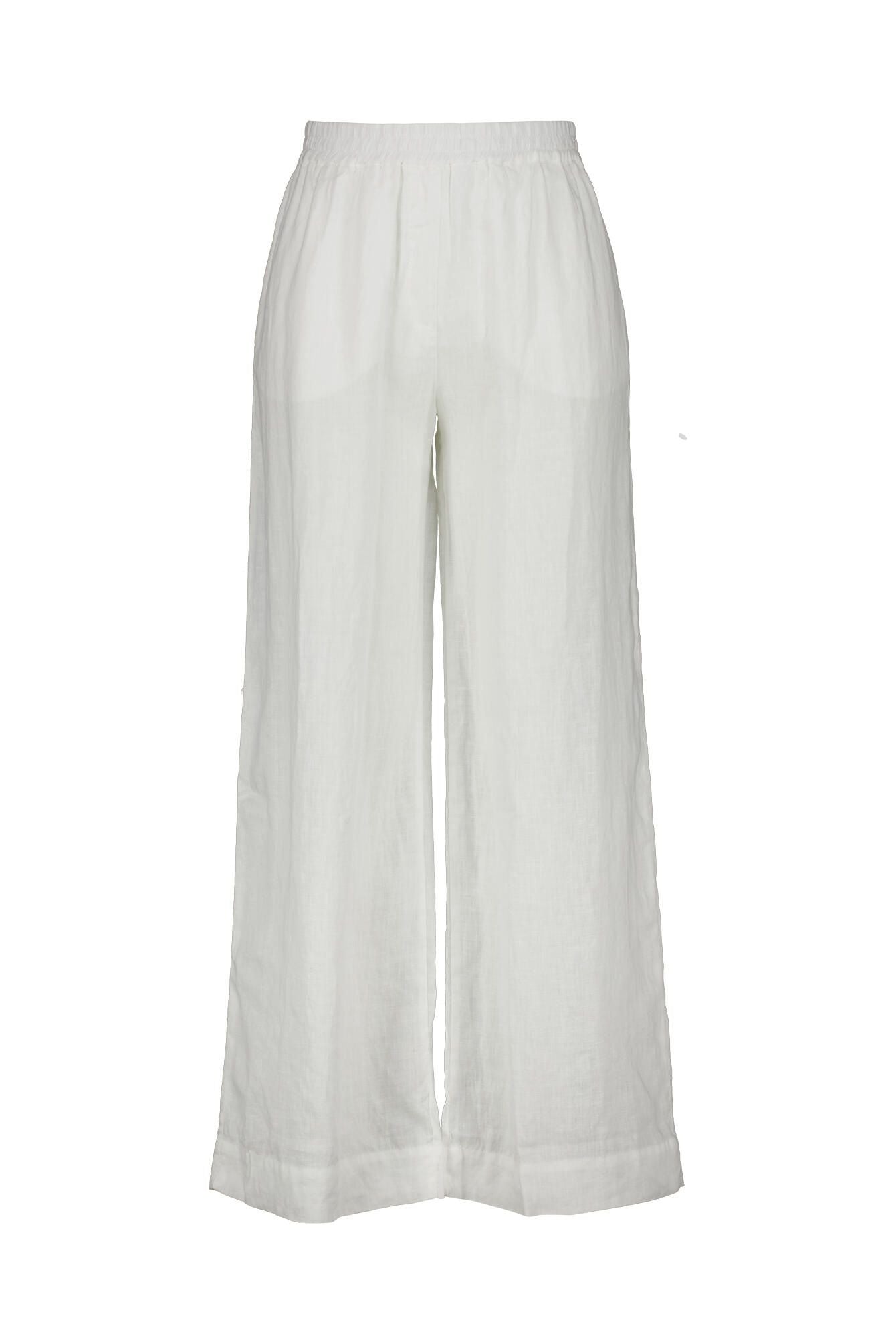 Leinenhose Wide Leg