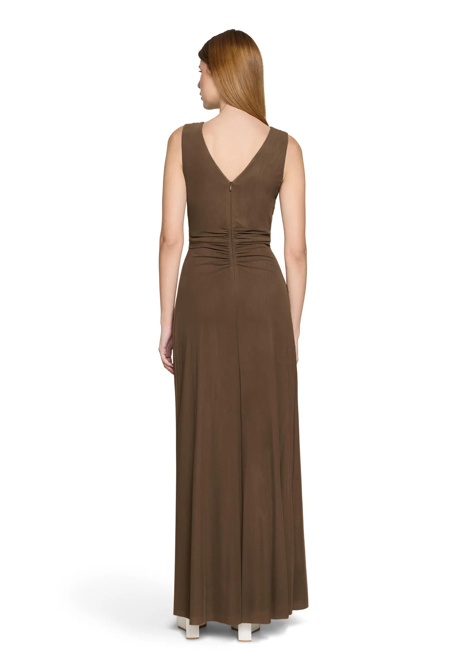Abendkleid Maxi mit V-Ausschnitt