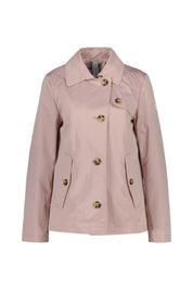 Übergangsjacke mit aufliegendem Kragen