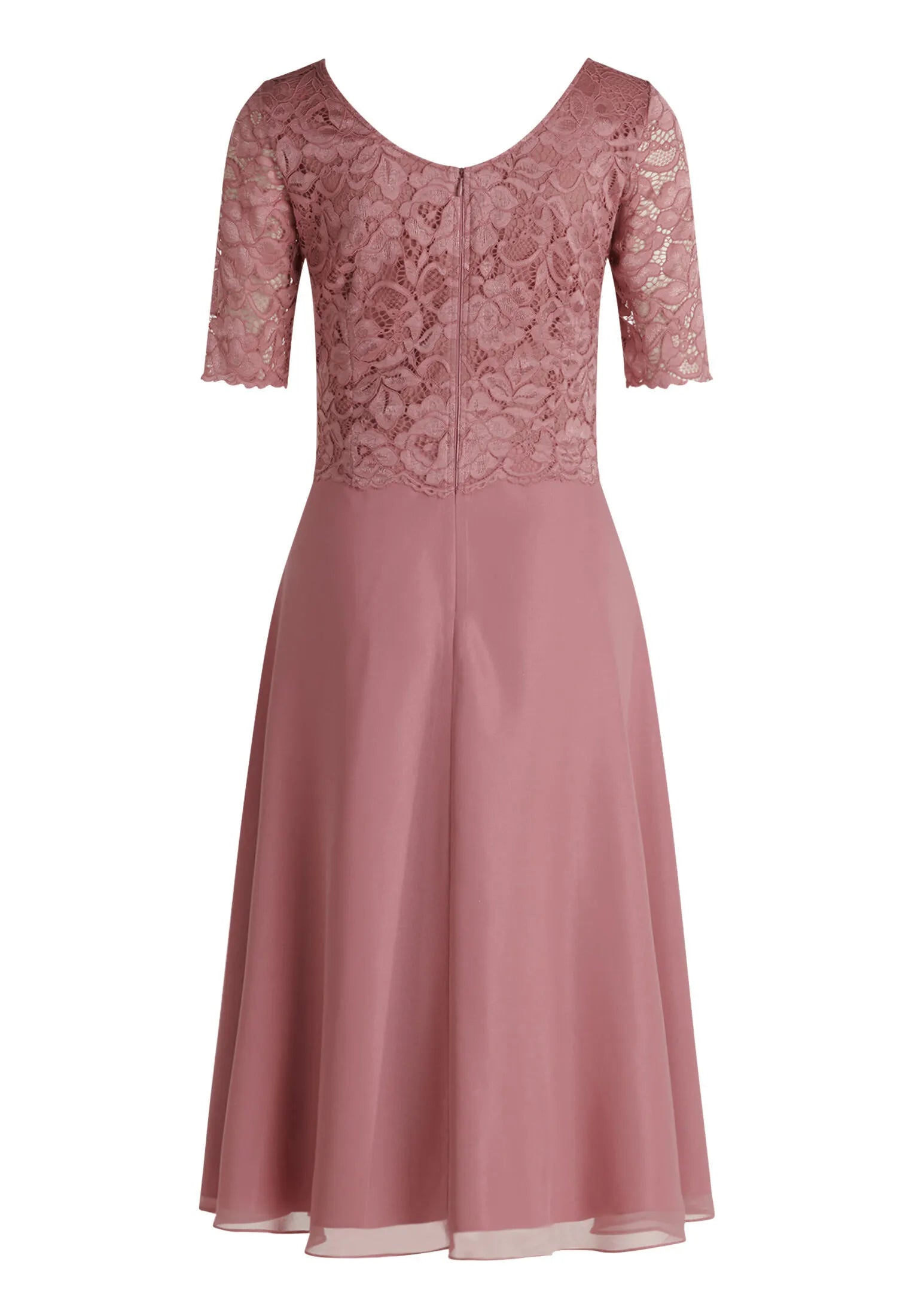 Cocktailkleid mit Spitzenstickerei