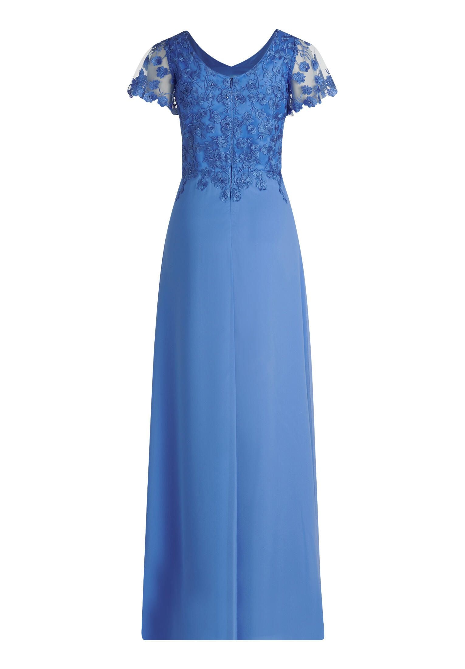 Abendkleid mit Spitzenstickerei
