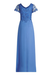 Abendkleid mit Spitzenstickerei