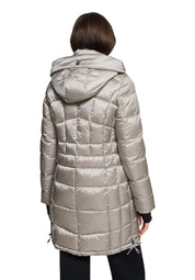 Winterjacke mit abnehmbarer Kapuze