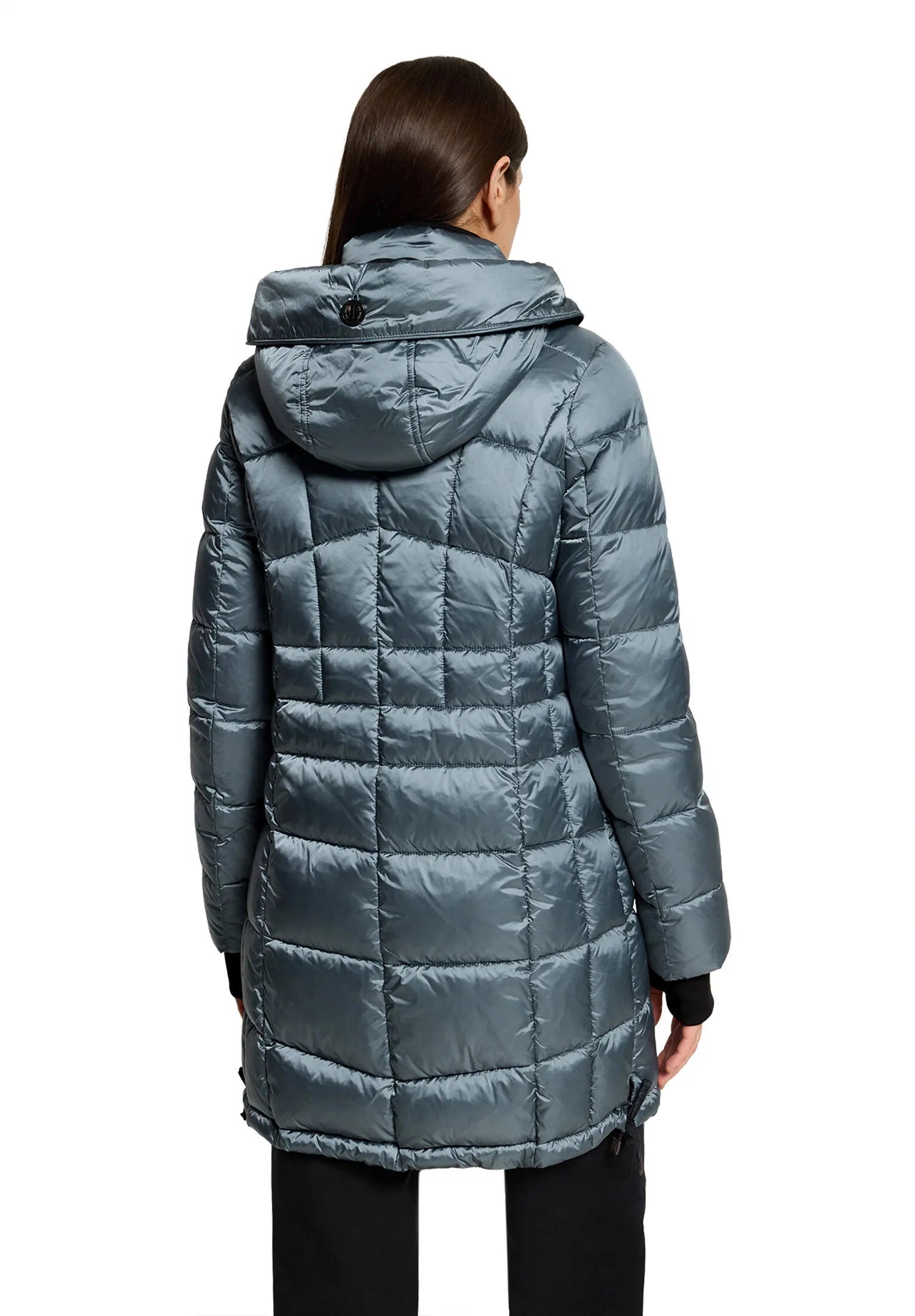 Winterjacke mit abnehmbarer Kapuze