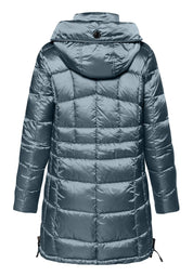 Winterjacke mit abnehmbarer Kapuze
