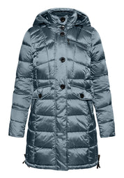 Winterjacke mit abnehmbarer Kapuze