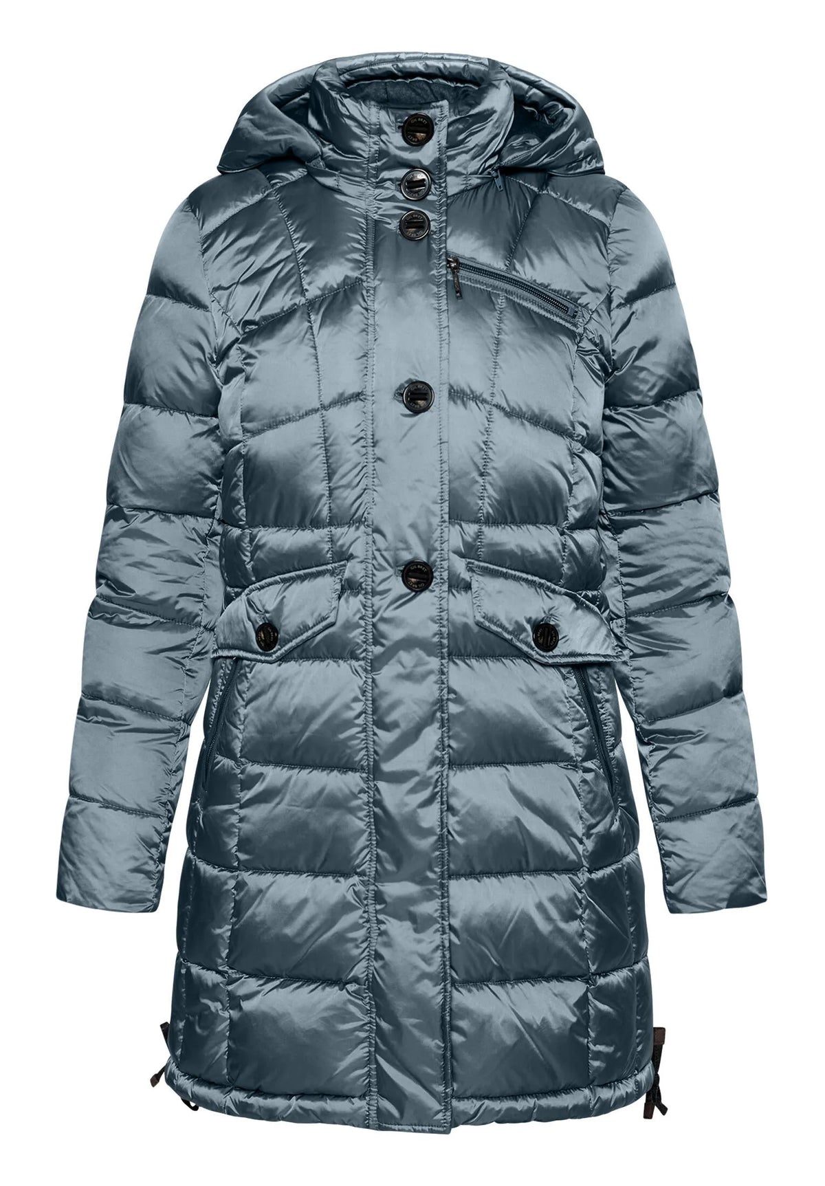 Winterjacke mit abnehmbarer Kapuze