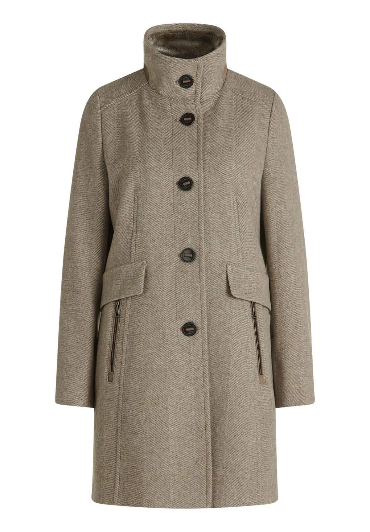 Mantel aus Wollmix