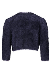 Strickbolero mit Dreiviertelarm