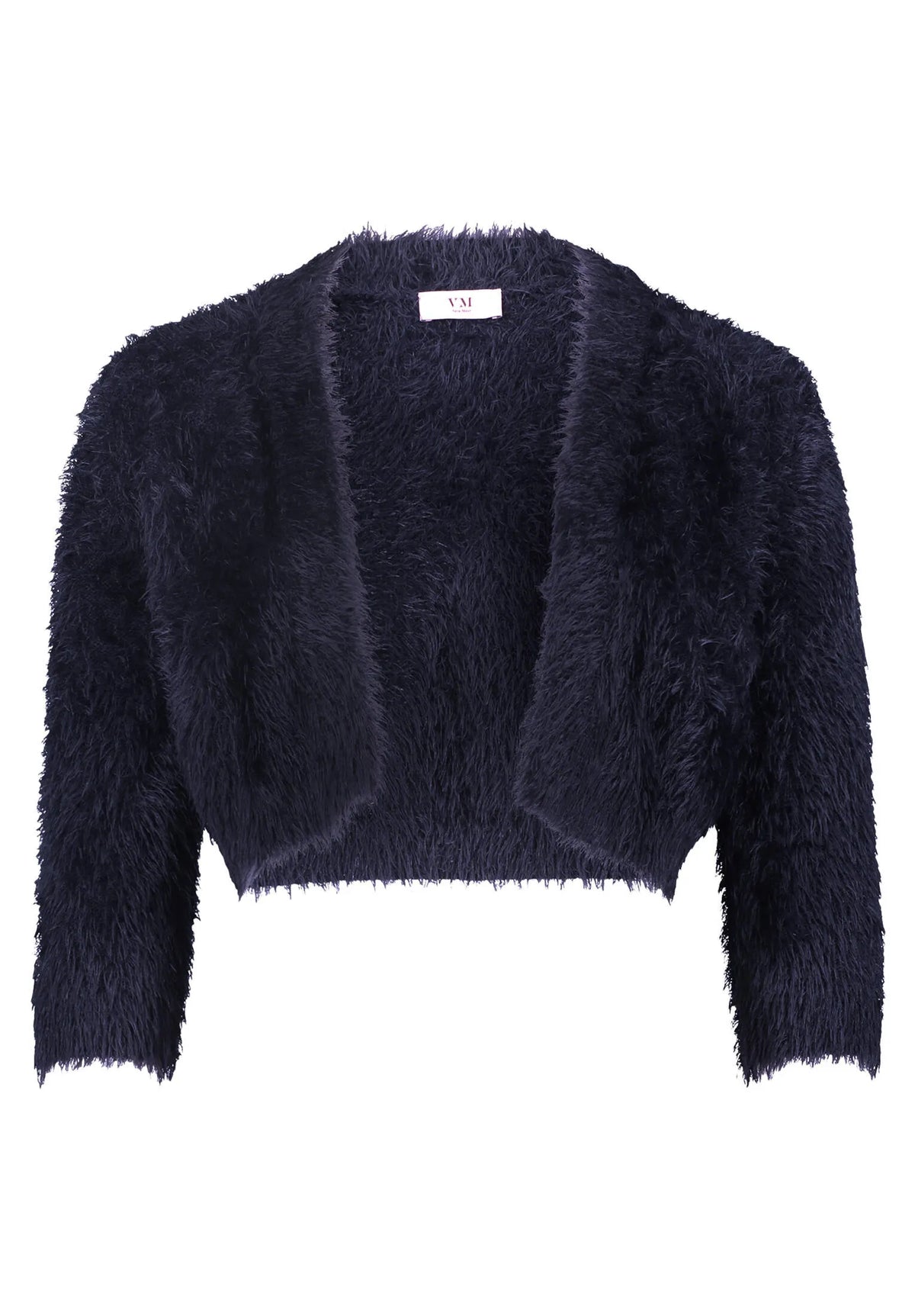 Strickbolero mit Dreiviertelarm