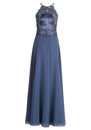 Abendkleid Maxi mit Spitzen-Details