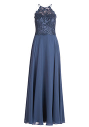 Abendkleid Maxi mit Spitzen-Details