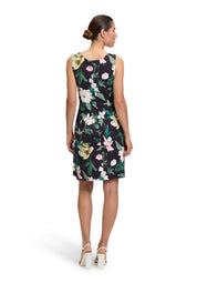 Cocktailkleid floral Midi