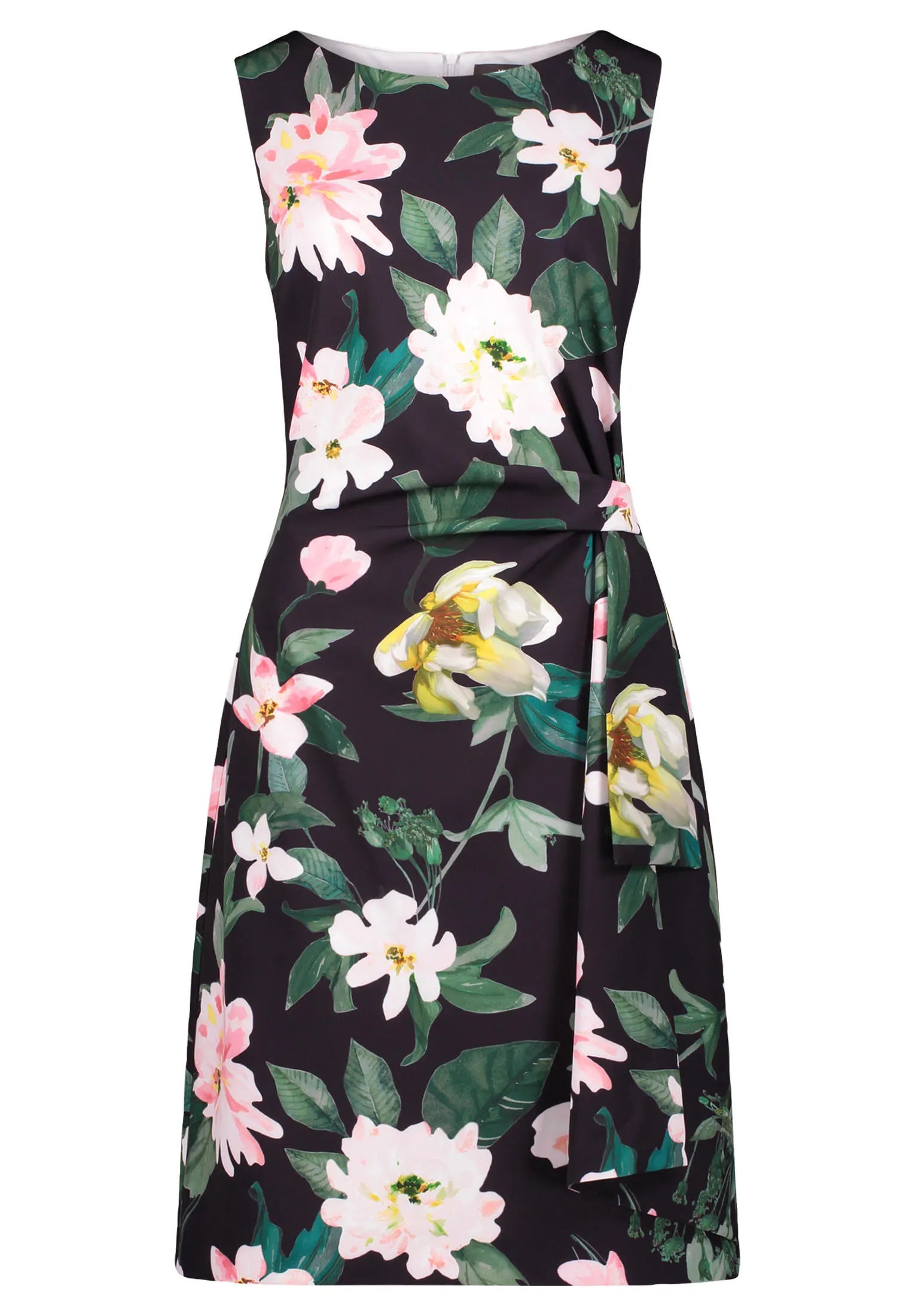 Cocktailkleid floral Midi