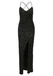 Abendkleid mit Pailletten