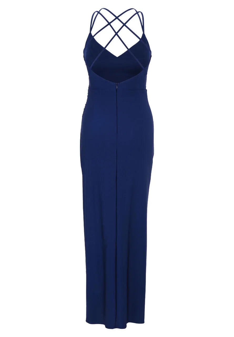 Abendkleid mit Beinschlitz