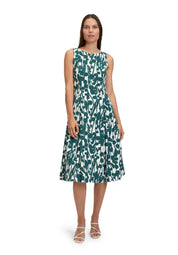 Cocktailkleid Midi gemustert