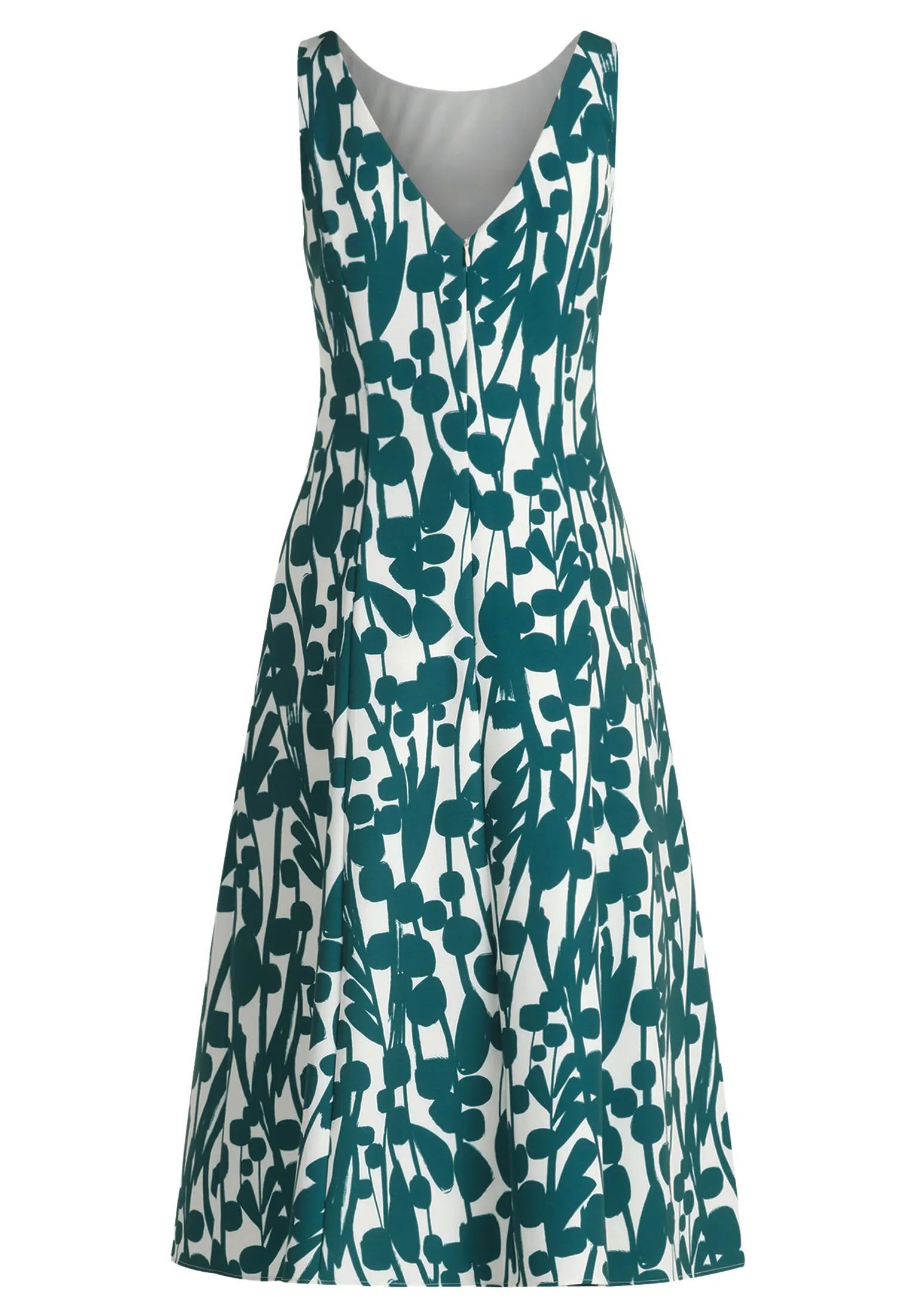 Cocktailkleid Midi gemustert