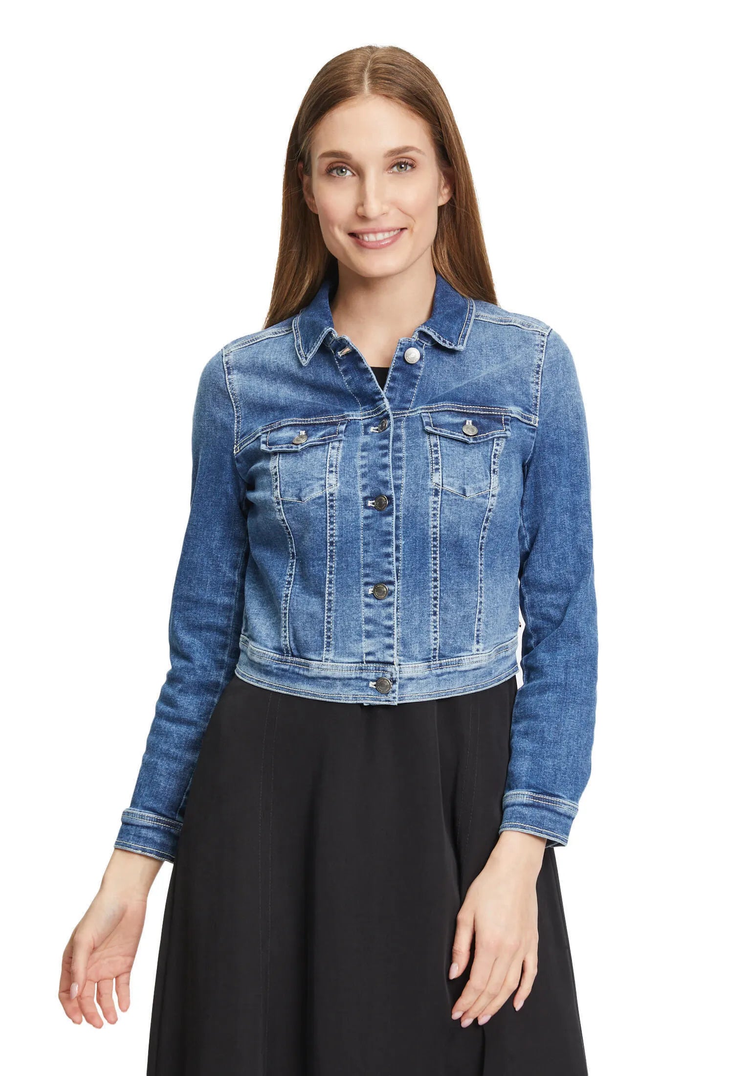 Jeansjacke aus Baumwolle