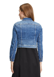 Jeansjacke aus Baumwolle