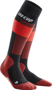 Merino Kompressionssocken Skiing