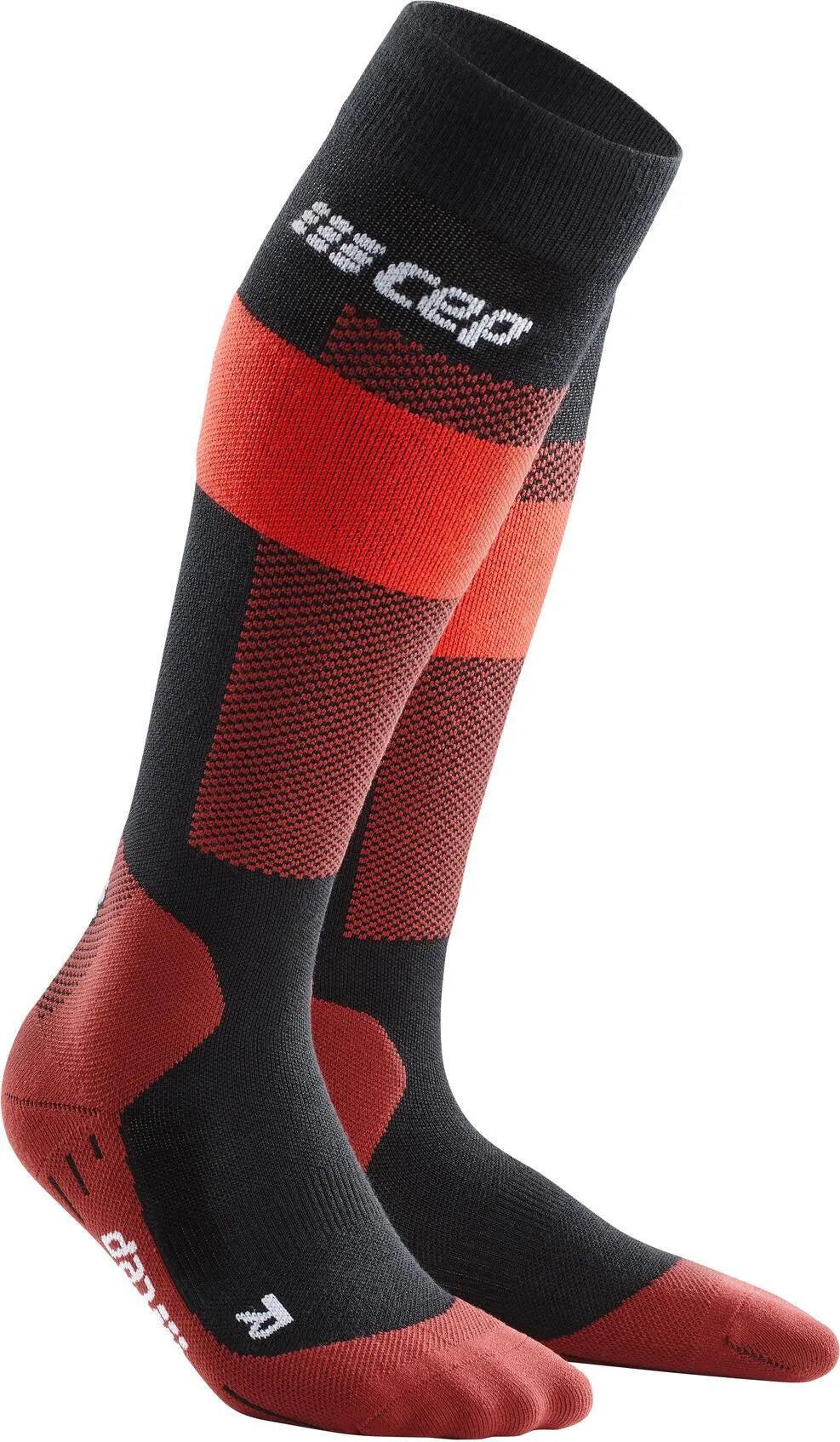Merino Kompressionssocken Skiing