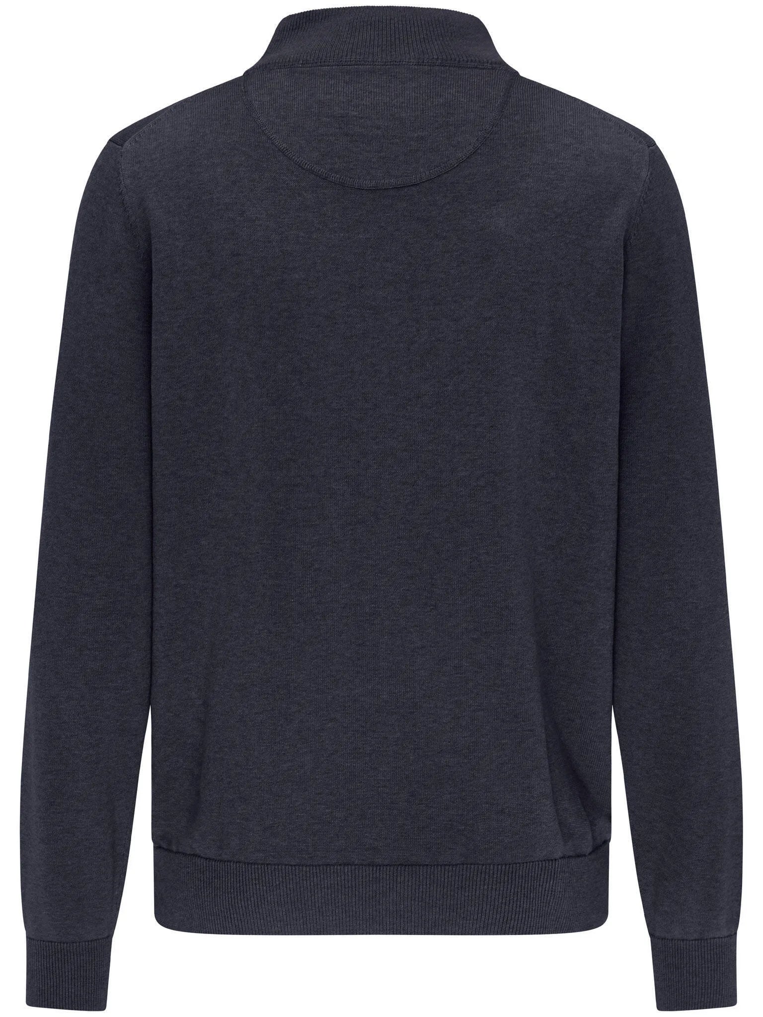 Pullover mit Zip Kragen