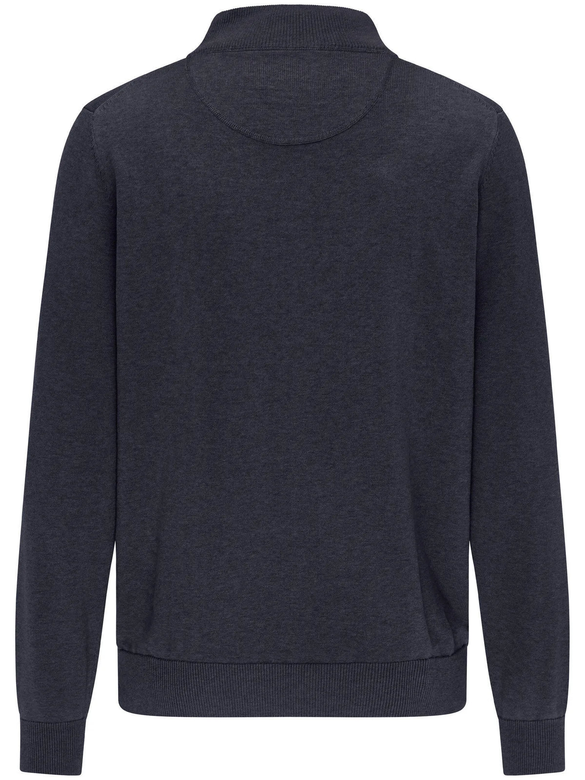 Pullover mit Zip Kragen