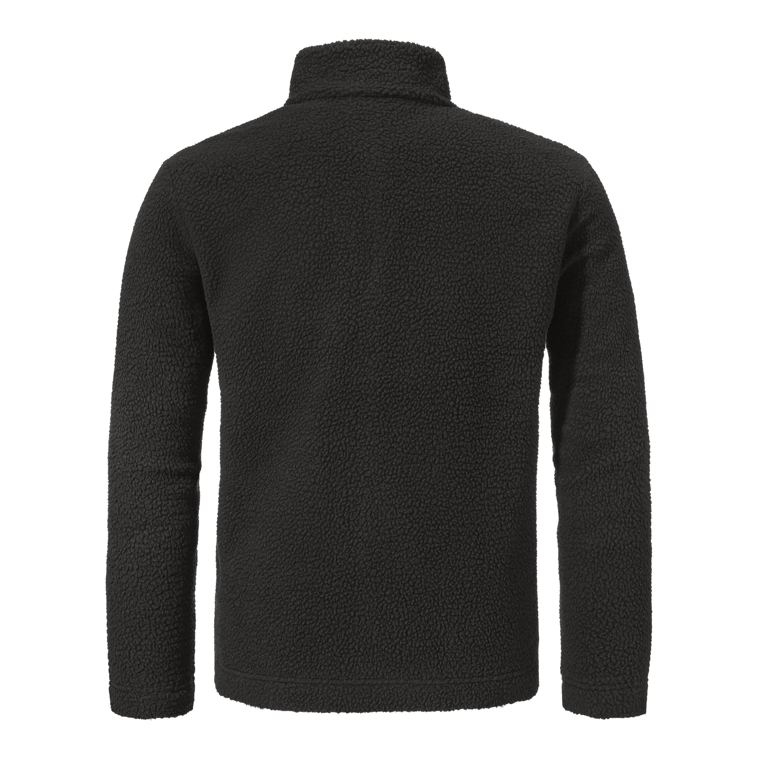 Fleecejacke mit Stehkragen in Teddy-Optik