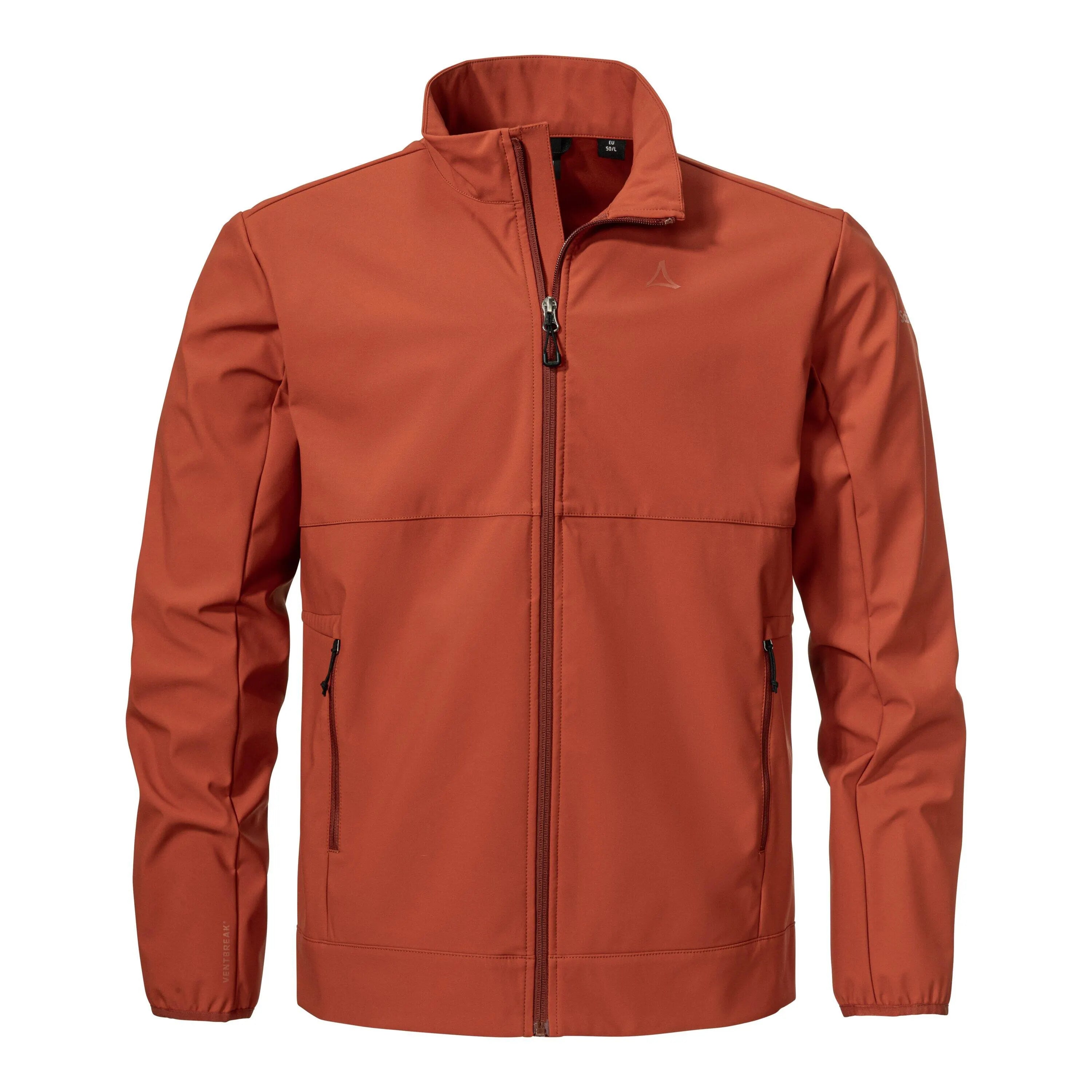 Softshelljacke mit Stehkragen