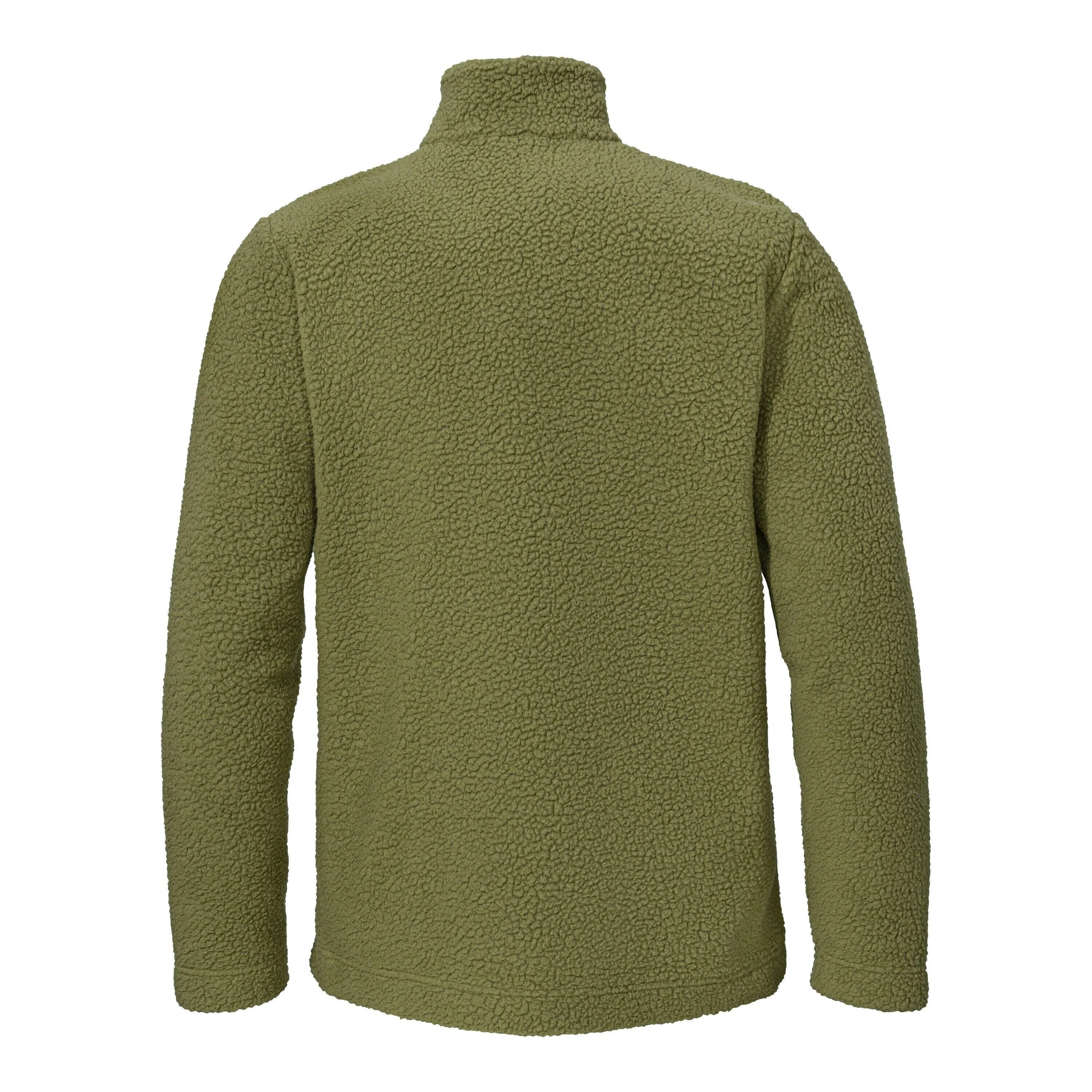 Fleecejacke mit Stehkragen in Teddy-Optik