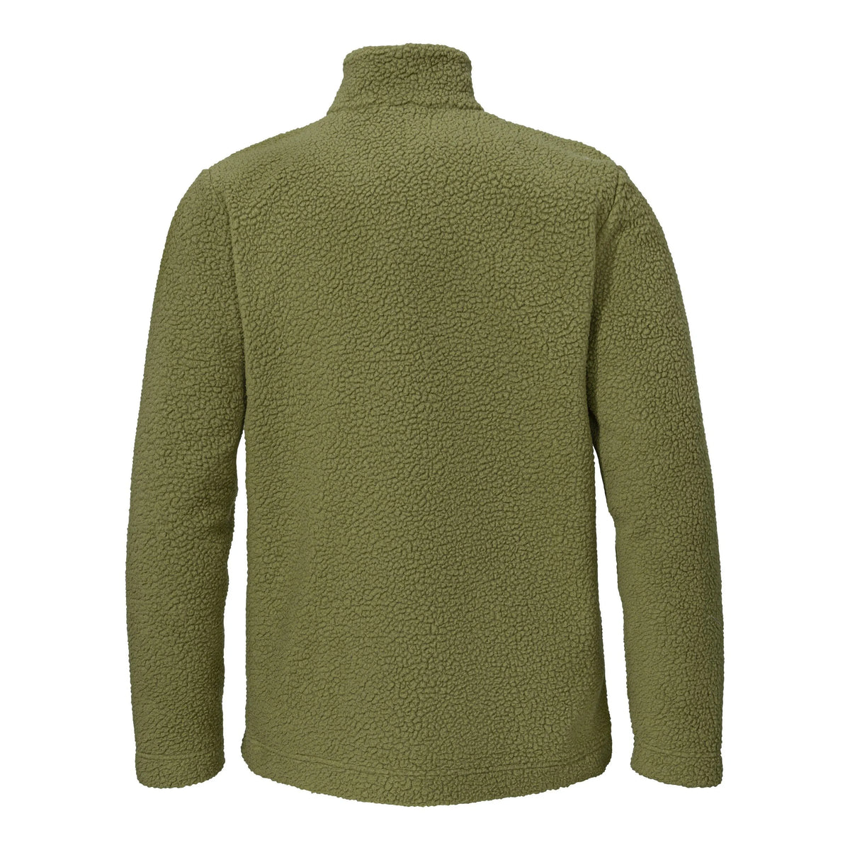 Fleecejacke mit Stehkragen in Teddy-Optik