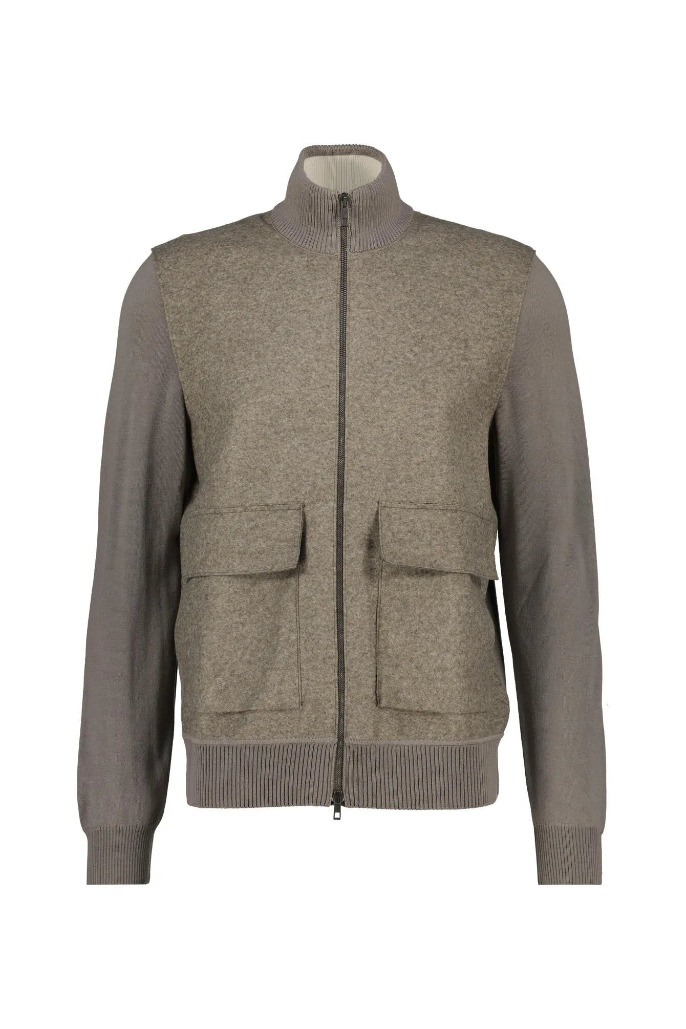 Strickjacke aus Schurwolle