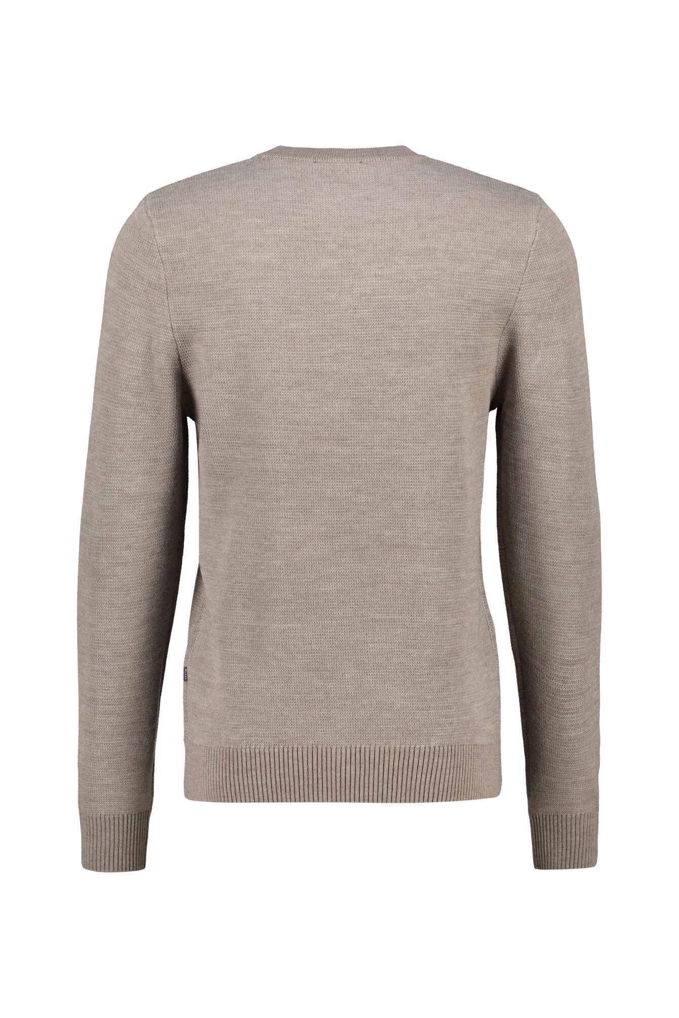 Strickpullover aus Wolle-Baumwolle-Mix