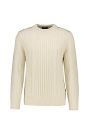 Strickpullover aus Schurwollmix
